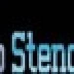 Custom LARGE STENCIL Profile Picture